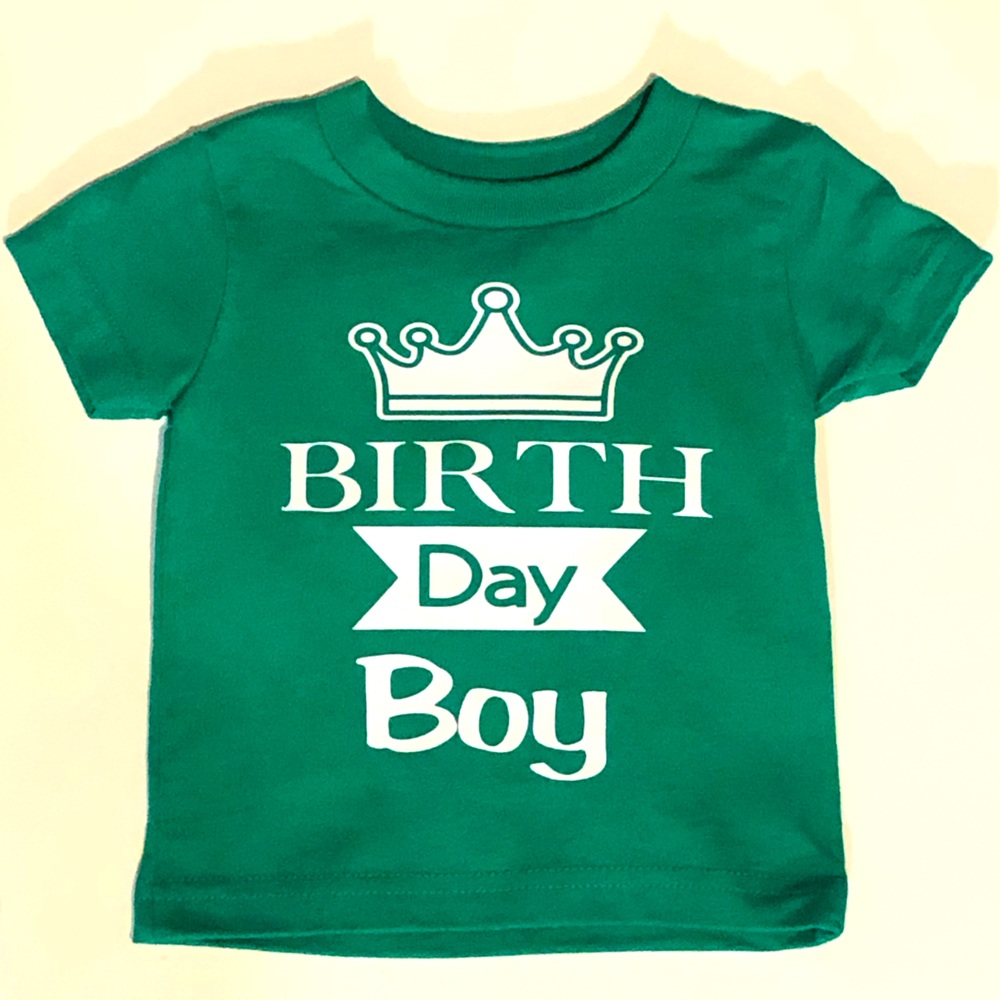Customizable Birthday T shirt I can add your name of the birthday boy tell me